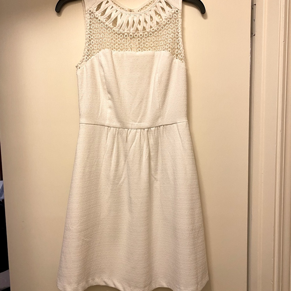 Size Small Esley White Eyelet Sundress
